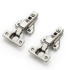 Ravinte 5 Pairs 10 Packs Full Overlay Cabinet Door Hinges,105 Degree Adjustable Concealed Kitchen Cabinet Hinges Soft Close for Face Frame Cabinet