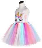 Tutu Dreams Unicorn Dress Princess Dress Up Clothes for Little Girls Halloween Costumes Birthday Outfit Gifts Party Favors Decorations (Sequin Unicorn, 5-6 Years)