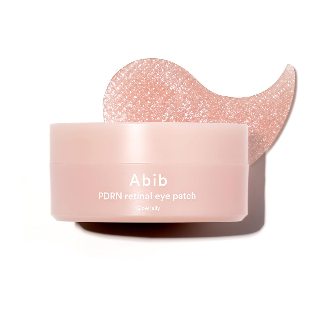Abib Eye Patch, Hydrogel Masks for Dark Circles, Puffiness, Fine Lines, 60 Patches, 84g, with Niacinamide, K-Beauty Skincare (PDRN Retinal)