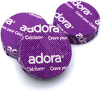 Adora Calcium Supplement, Fairtrade Dark Chocolate, Pack of 12 - 30 ct