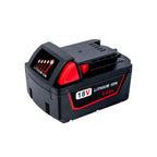 Epowon Replace Battery for Milwaukee M18 Battery 5.0ah and Charger Combo,Compatible with Milwaukee M18 Cordless Power Tools 18V Lithium Battery