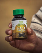 Black Maca Root Capsules l Organic Vegan Pills l 1500mg per Serving l Reproductive Health for Men l Natural Energy Booster l Adaptogen Function l Non GMO and Gluten Free l Amazon Andes