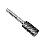 LU&MN SB-5 Tungsten Carbide Burr - Industrial-Grade Double Cut Rotary Burr - 1/2" Head 1/4" Shank - Deburring, Chamfering, Engraving, Polishing - Metal & Wood - 1 Pcs