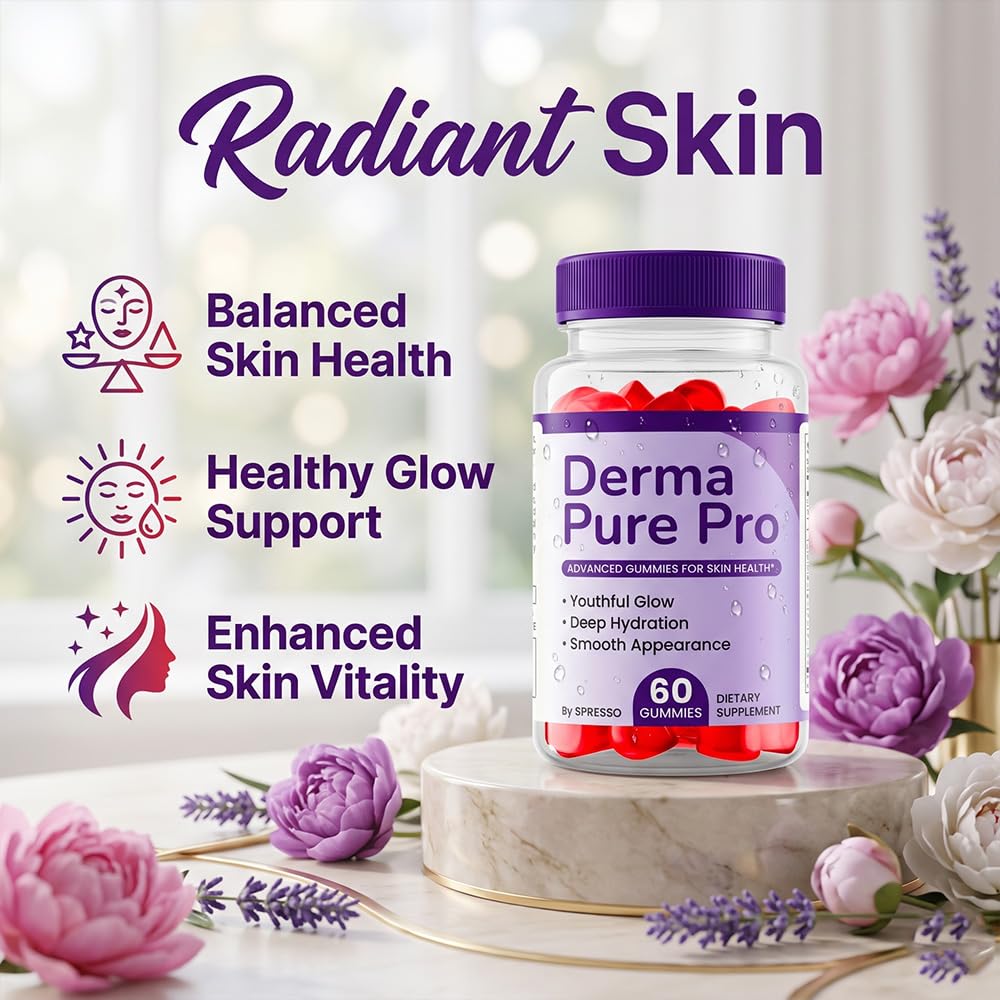 (1 Pack) Derma Pure, Official DermaPure for Overall Reviews (60 Gummies)
