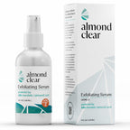 Almond Clear Level 2 Serum | Mandelic Acid Body Serum for Acne, Folliculitis, Aging Skin, Ingrown Hairs, Dark Spots on Face, Chest, Butt, Back, Thighs, Arms | 4 oz
