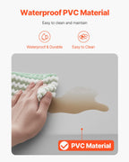 VEVOR Fall Mat for Elderly, 1-inch Thickened Fall Prevention Pad with Beveled Edge, Anti-Slip Bedside Safety Floor Mat for Seniors, Handicaps, Patients (24 x 70 inch)