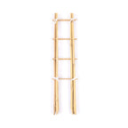 Cambaverd Indoor Plant Trellis, 24in Ladder-Shaped Bamboo Trellis 3 Pack
