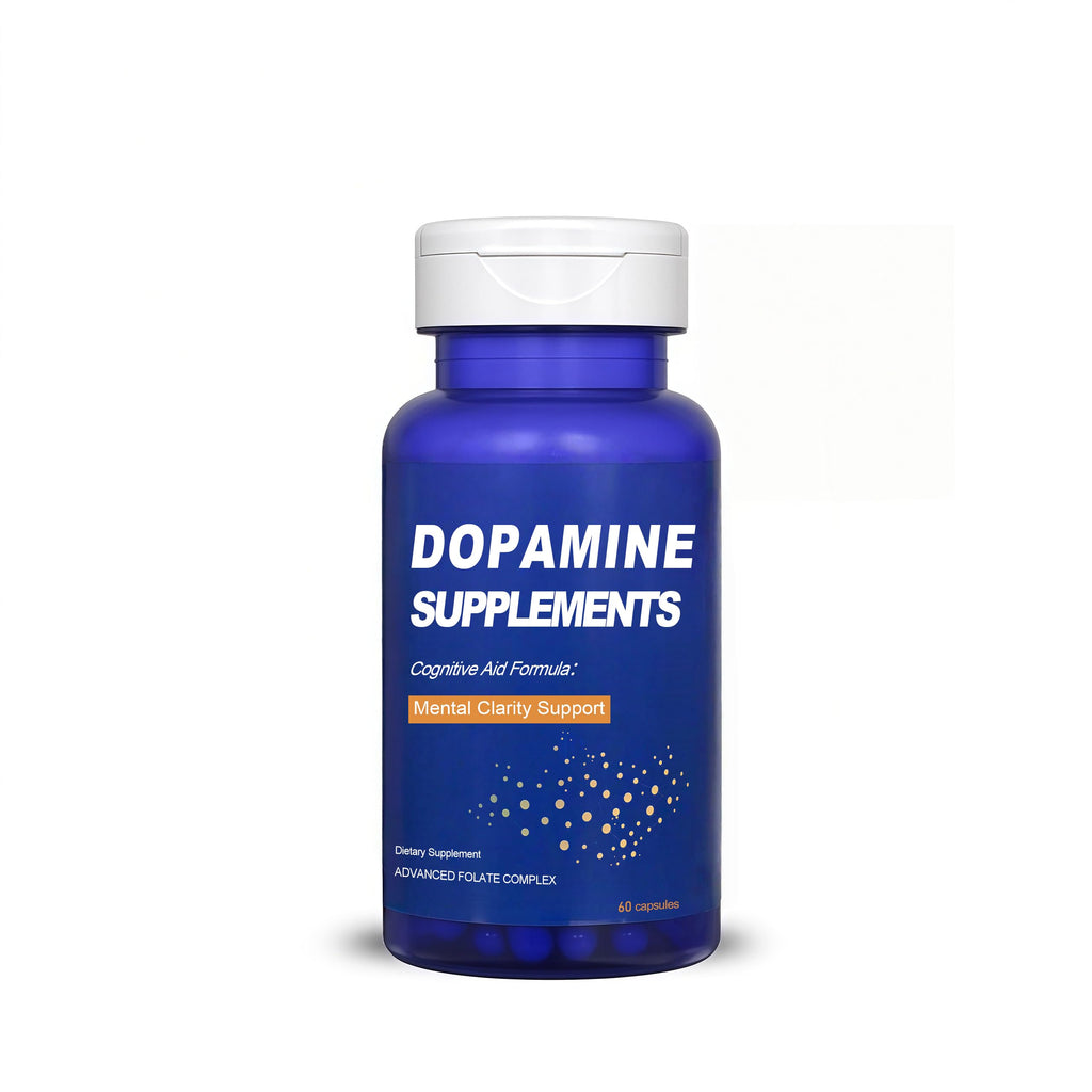 CJMJIM Dopamine Brain Food - 60 Veg Capsules | All Natural Neurotransmitter Support for Mental Alertness | Promotes Dopamine Production | Brain Food with L - Phenylalanine, L - Tyrosine (1)