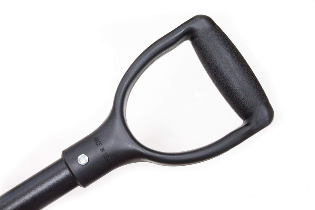 Bully Tools 14-Gauge Steel Trunk 33" Shovel with Poly-D Grip, Short Handle