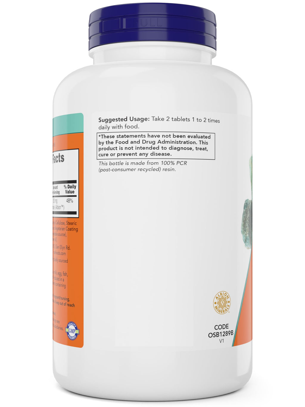 Now Foods Magnesium Glycinate, 240 Tablets - Supports Healthy Muscle and Nerve Functions - Non-GMO