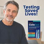 Reese's ColoTest, FIT Immunochemical Fecal Occult Blood Test Kit at Home, 1 Ct, Easy to Use Colon Health Screening, Detects Hidden Blood in Stool, 1-Minute Results, 98.8% Accurate