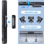 WILLED 5W Dimmable Mirror Lights,3 Colors Adjustable Makeup Light with 120 LED,2500mAh Rechargeable Under Cabinet Led,Stick on Touch Light,Magnetic Wall Light for Cabinet,Kitchen,Closet,Bedside,Desk
