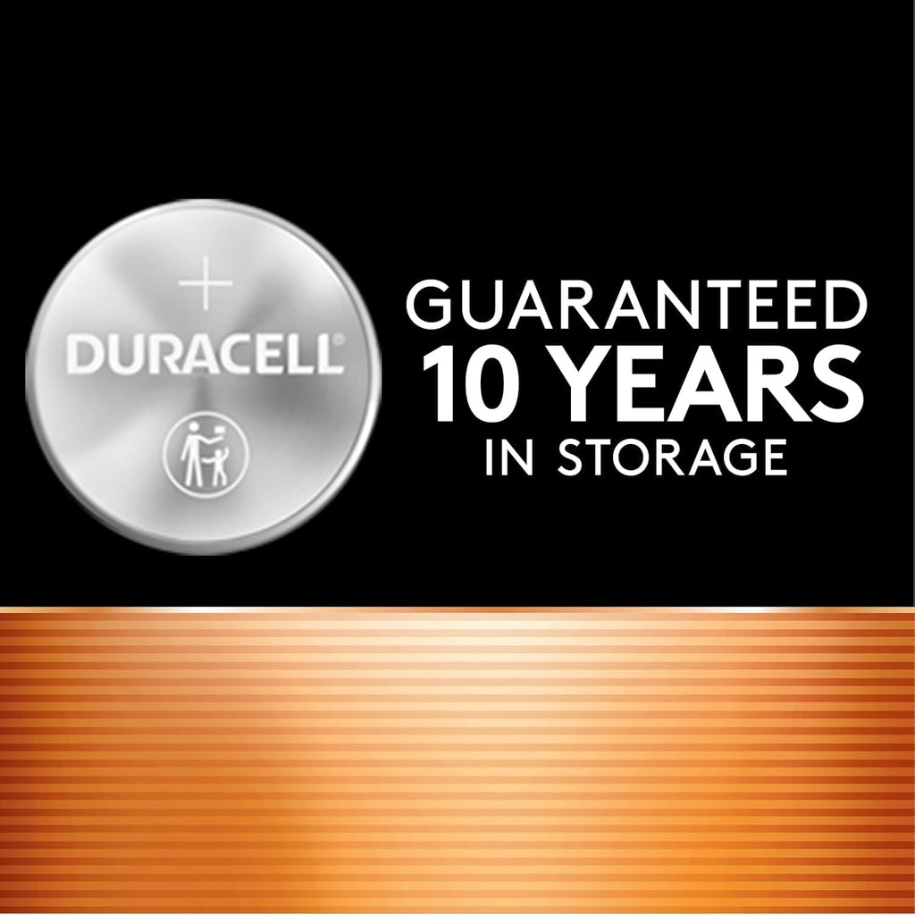 DURACELL 2032 Lithium Battery, Compatible with AirTag, Child Safety Features, Key Fob, CR2032 3V Cell