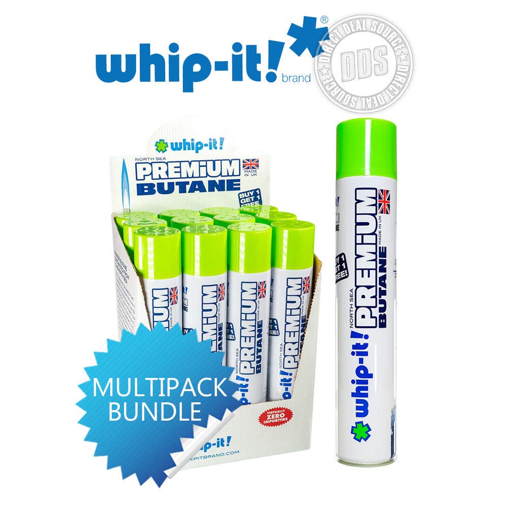 Whip-It! 420ml Whip-It Premium Butane Can (Pack of 12 Cans)