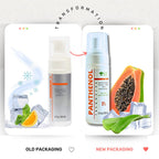 9% Panthenol Foam for Instant Redness Relief - Skin Barrier Repair with Aloe Vera & Hyaluronic Acid | Post Acne, Procedures, After Tattoo Care & Hair Transplant Spray | Safe for Baby & Sensitive Skin