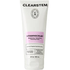 CLEARSTEM - VITAMINSCRUB - Antioxidant-Infused Scrub Cleanser - Exfoliating Face Wash + Body Scrub - Vitamin C, Hemp, Bamboo - Skin Care Products - Gluten Free, Cruelty Free - 6 fl oz / 180ml