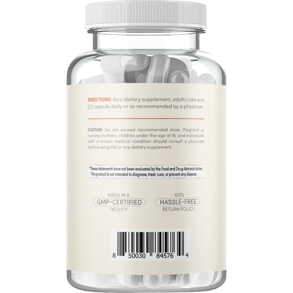 Bioactive SAM-e 750mg - High Strength SAM-e Supplement with Biologically Active S,S Form for Liver and Mood Support - Vegan Non-GMO Preservative Free - Made in The US (120 Capsules)