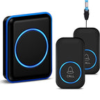 Caregiver Pager, FullHouse Wireless Call Button 1000+ Feet, SOS Alert Nurse Calling Elderly Fall Help System for Patient/Disabled Monitoring at Home, IP55 Waterproof