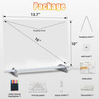 Signsxcel Led Note Board with Colors,16''Drawing Tablet,6 Modes & 8 Colors Light Up Drawing Board,Kids Toy with 13 Light Effects,Birthday Holiday Day Gifts for Girls & Boys Age 3+（White）