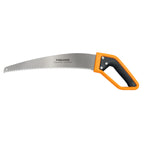 Fiskars 15" PowerTooth D-Handle Hand Saw, Razor-Sharp Stainless Steel blade