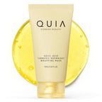 QUIA Turmeric + Kojic Acid Overnight Wrapping Mask – Hydration Mask for Glowing Skin – Evens Tone, Soothes Redness and Improves Skin Texture – Korean Skincare 75ML