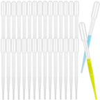 moveland 1000PCS 3ml Disposable Plastic Transfer Pipettes for Lab, Oil, Art