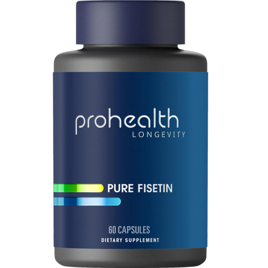 ProHealth Pure Fisetin Supplement 250mg, 60 Capsules