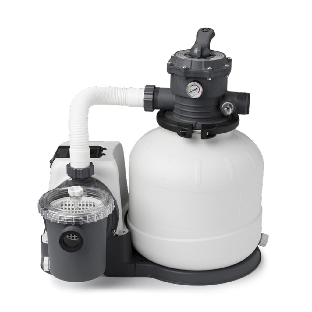 INTEX 2,800 GPH Krystal Clear Sand Filter Pump for Above Ground Pools ...