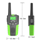 Kids Walkie Talkies Long Range Rechargeable 2 Pack - Mini Two Way Radios