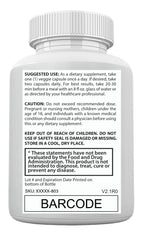 Zonata (3 Pack) Health Charm Capsules, HealthCharm Blood Support, 180 Capsules
