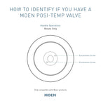 Moen Genta LX Brushed Nickel Pressure Balancing Eco-Performance Modern Shower Trim Including Showerhead, Shower Handle, and Tub Spout (Posi-Temp Valve Required), T2473EPBN