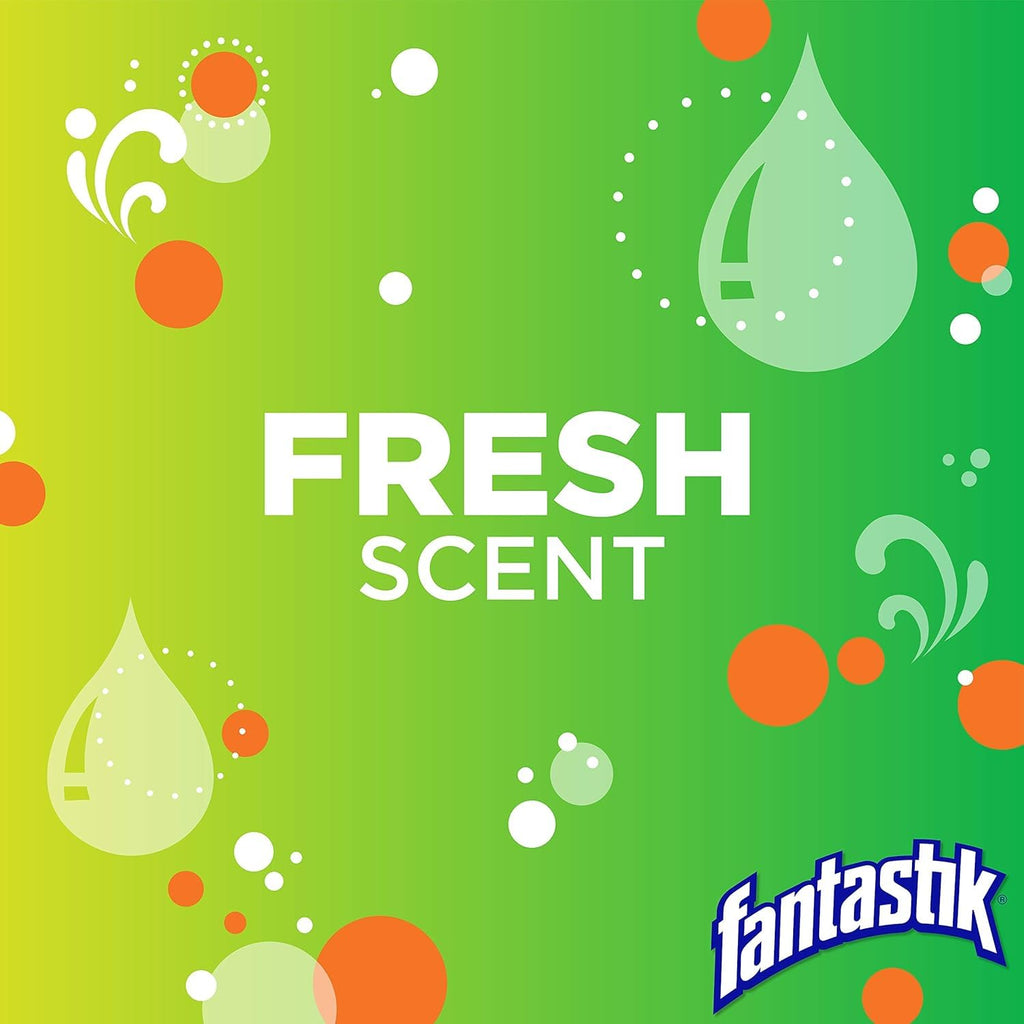 Fantastik All Purpose Cleaner, Multipurpose Surface Cleaner & Kitchen Grease Removal, Packaging Designed to Prevent Leakage and Breakage, Fresh Scent, 32 Fl Oz