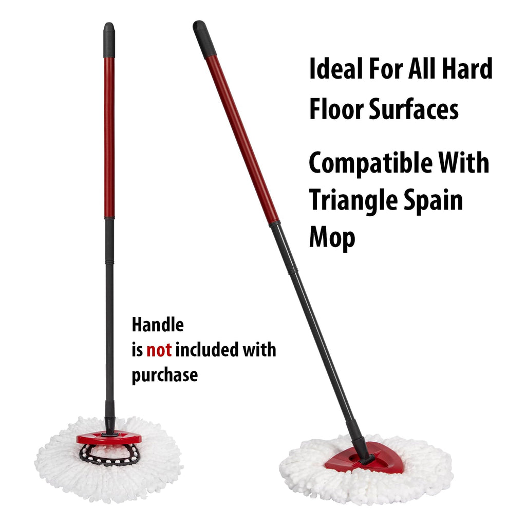 8-Pack Mop Replacement Heads for Ocedar Mop Replace Head EasyWrin Spin Mop Heads Replacements, Easy Cleaning Mop Head Replacement
