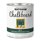 Rust-Oleum 206438 Chalkboard Brush-On Paint, 30 oz, Green