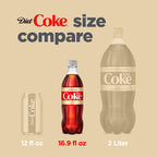 Diet Coke Caffeine Free Soda | 16.9 fl oz | 12 Pack | Soft Drink