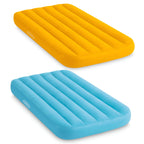 Intex 66803EP Cozy Kidz Inflatable Airbed: Fiber-Tech – Velvety Soft Surface – Carry Bag Included – Color May Vary – 34.5" x 62" x 7"