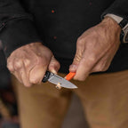 Gerber Gear Zilch Pocket Knife - 3.1" Plain Edge Blade Folding Knife - EDC Gear and Equipment - Coyote Brown