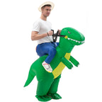 IRETG Inflatable Dinosaur Costume Adults, Funny Blow Up Suit Halloween