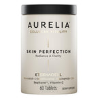 AURELIA Skin Perfection | Advanced Cellular Anti-Aging Supplement | Enhance Skin Clarity, & Tone | with Zinc, Resveratrol, Niacinamide, Ergothioneine, & Vitamin C