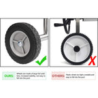 VINGLI 21 FT Pool Cover Reel, Aluminum Solar Swimming Inground Pool Cover Reel Set, Up to 21-Feet Wide x 40-Feet Length, Black