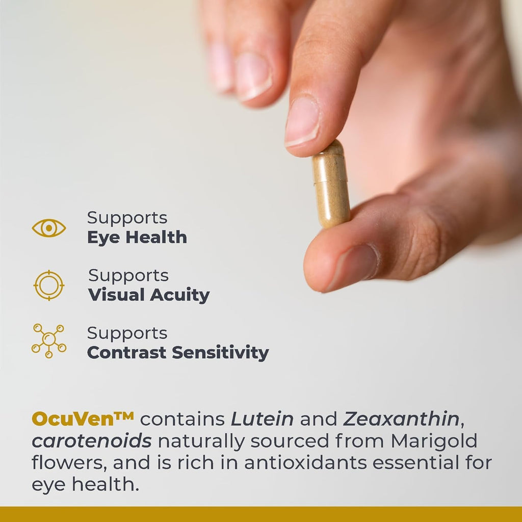 Premier Research Labs OcuVen - Lutein and Zeaxanthin Supplement, Eye Health Vitamins for Adults & Seniors, Vision Supplements, Macular Health, Eye Care - 60 Vegetarian Capsules