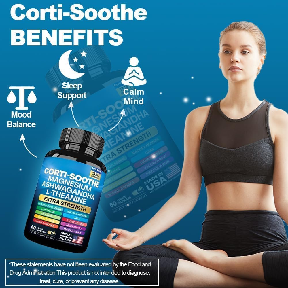 ALongDeng She Shines Set - Ultimate Women's All-in-One Supplement with Corti-Soothe, Myo-Inositol, Collagen & Extra Strength Ingredients
