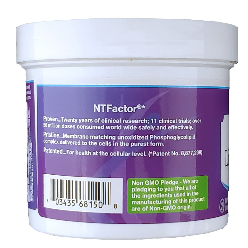 Nutritional Therapeutics NTFactor Lipids Powder, Aging & Cellular Support, 240 Servings