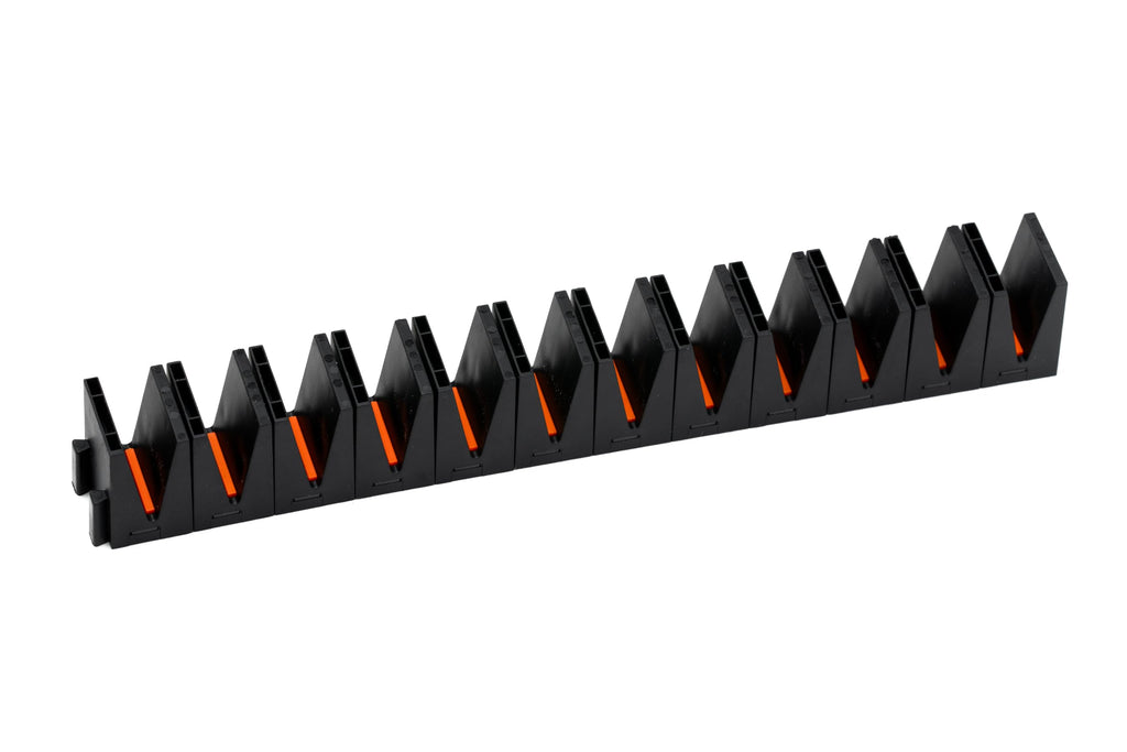 ToolBox Widget Wrench Organizer Pro Series 4.0 – Magnetic Wrench Holders for Tool Drawer – Modular Toolbox Organizer System – Tool Storage for Professional & DIY Mechanics - 4 Pack, 48 Holders