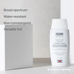 ISDIN Eryfotona Ageless Sunscreen Zinc Oxide and 100% Mineral Tinted Sunscreen SPF 50