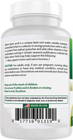 Best Naturals Alpha Lipoic Acid 200 Mg 120 Capsules (120 Count (Pack of 2))