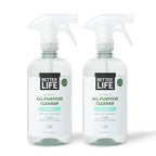 Better Life All Purpose Cleaner - Multipurpose Home and Kitchen Cleaning Spray for Glass, Countertops, Appliances, Upholstery & More - Multi-surface Spray Cleaner - 24oz (Pack of 2) Unscented