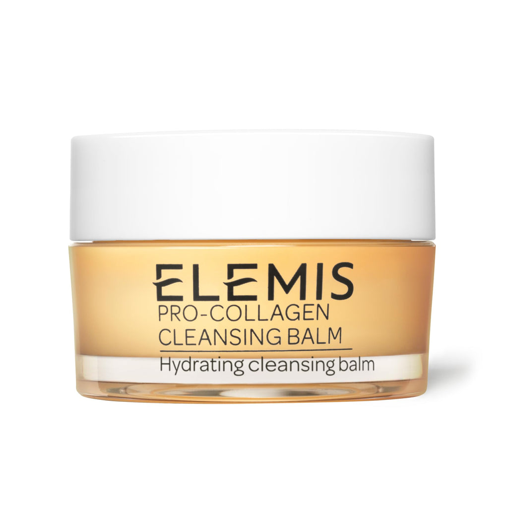 ELEMIS Pro-Collagen Cleansing Balm Makeup Remover, Hydrating Facial Cleanser, Oil Cleanser, Oil Makeup Remover, Deep Cleanse, 20g, Original New