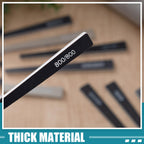 Honoson 20 Pcs Sanding Sticks Model, Low and High Grits, Groovy Style