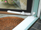 Touch 'n Hold Smooth Door Closer - Single Kit (Black) - Standard-Duty Door Closer with Touch-Button Hold Open Feature & Smooth Closing Motion – for (Medium & Lightweight) Storm, Screen Doors.